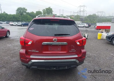 2019 Nissan Pathfinder Platinum from USA, damaged, VIN 5N1DR2MM9KC633612